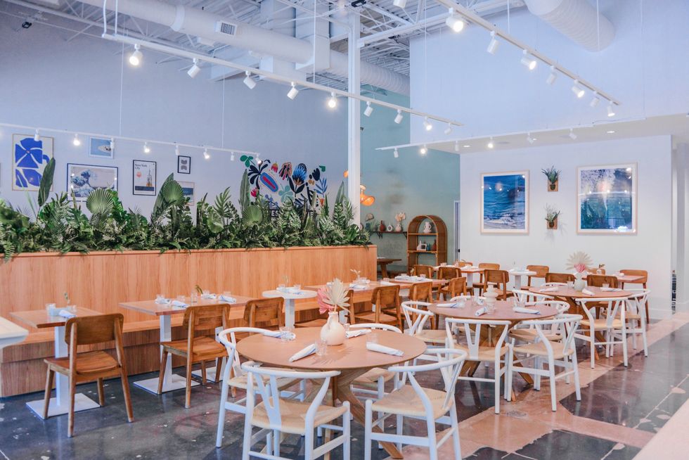 Bluestone Lane Woodlands interior