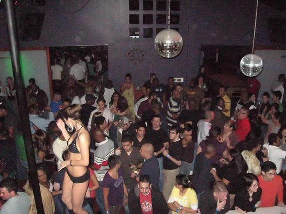 Blur Bar Houston crowd venue