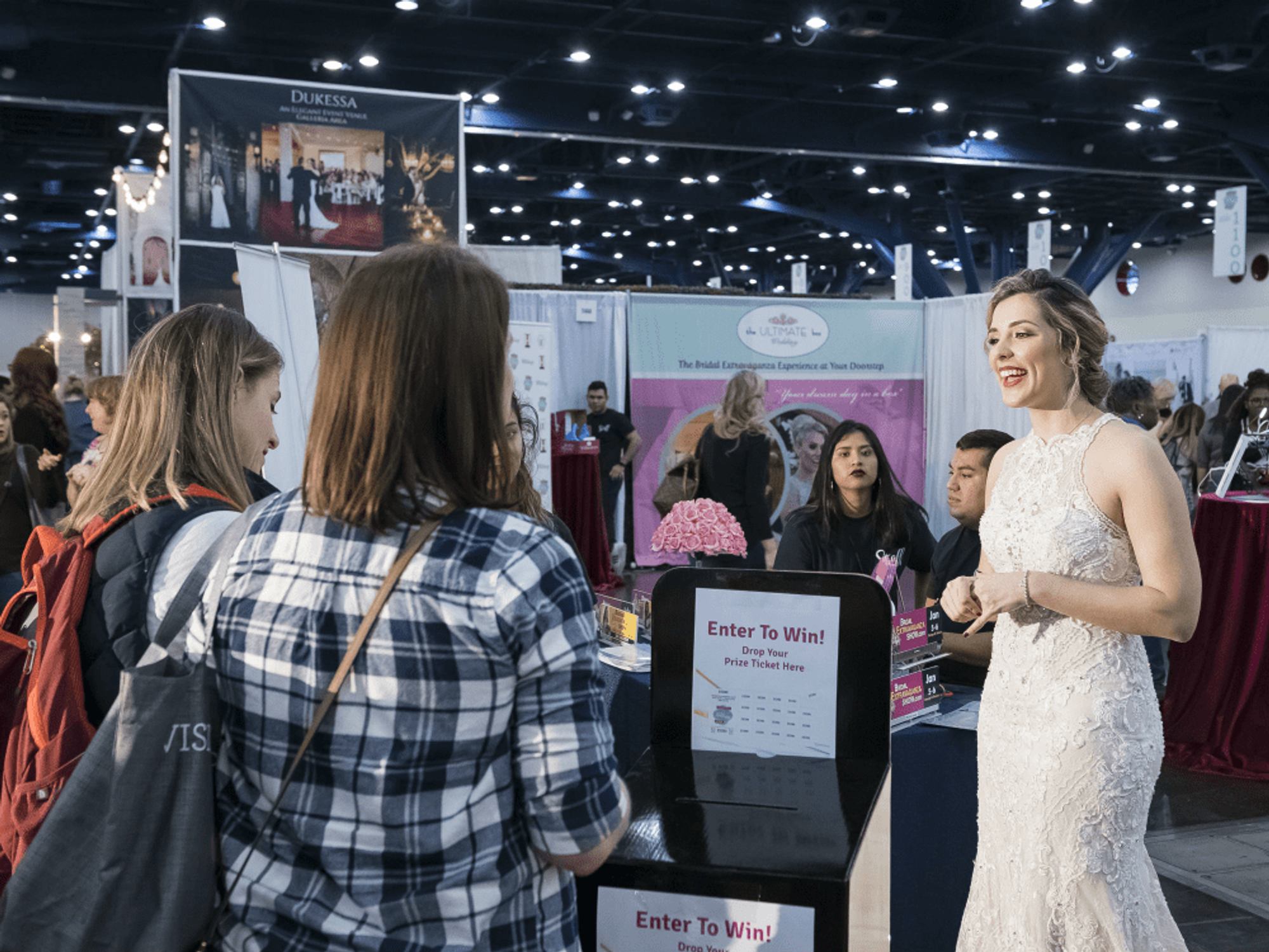 Blushing brides-to-be will flock to the Bridal Extravaganza Show.