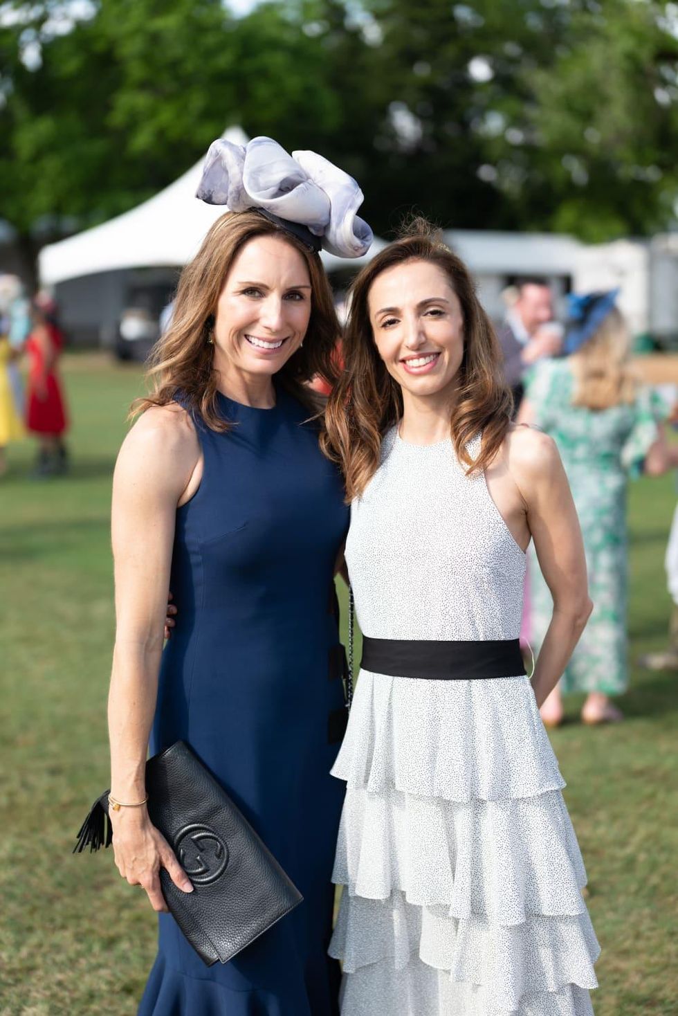 Bo's Place Kentucky Derby 2021 Houston Polo Club Brooke Bentley Gunst and Lila Sharifian