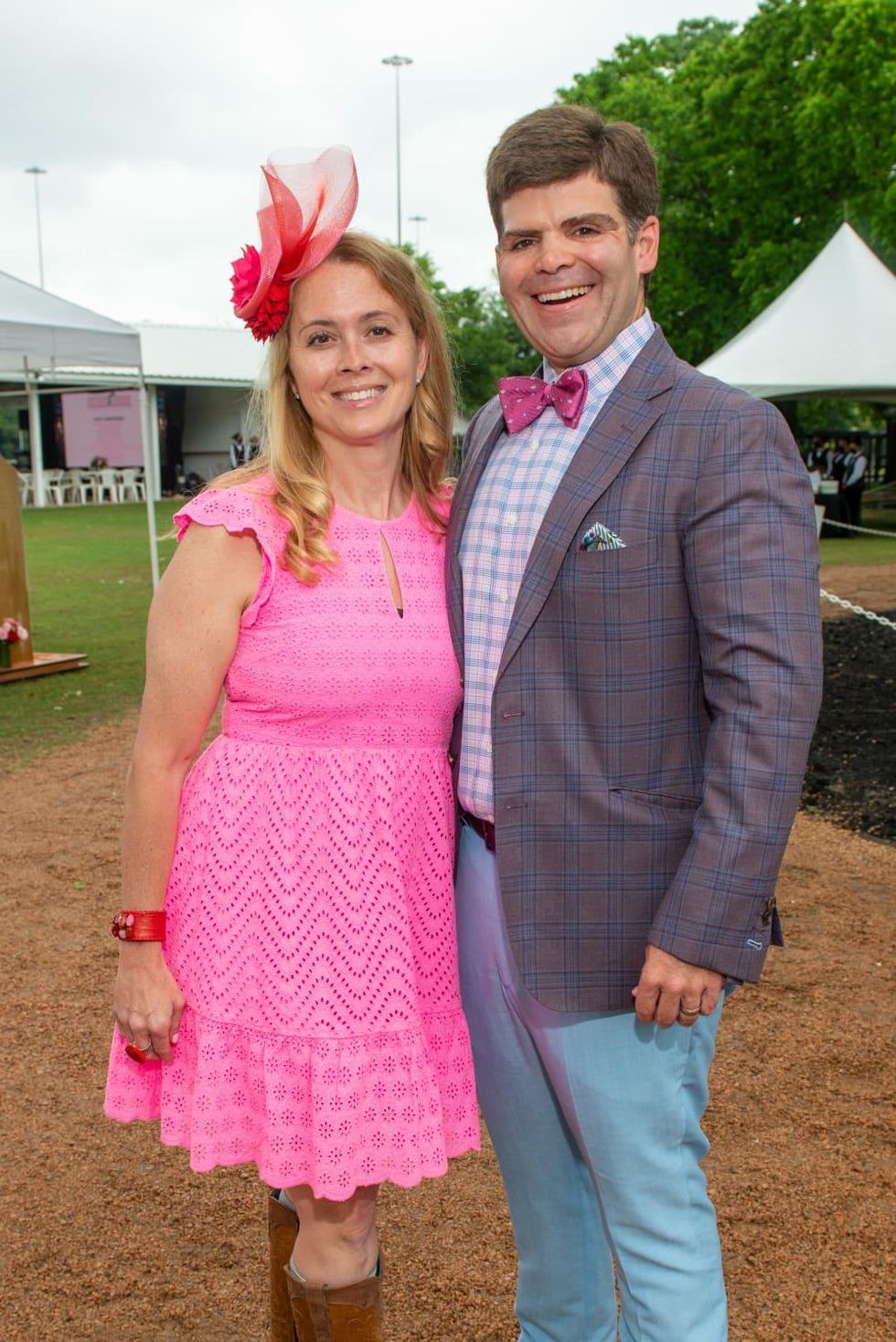 Bo's Place Kentucky Derby 2021 Houston Polo Club Julia and Harvin Lawhon
