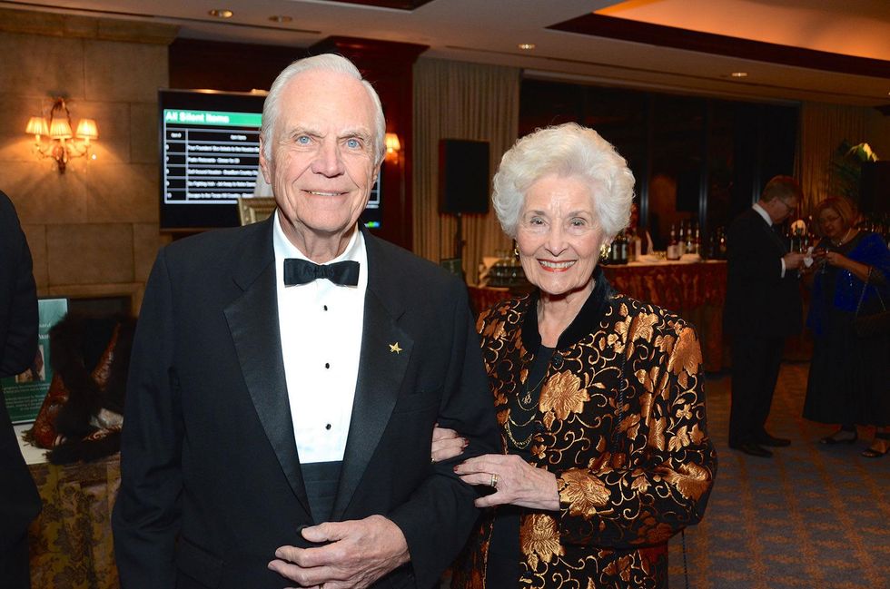 Bob and Gayle Longmire at the Irish Gala November 2014