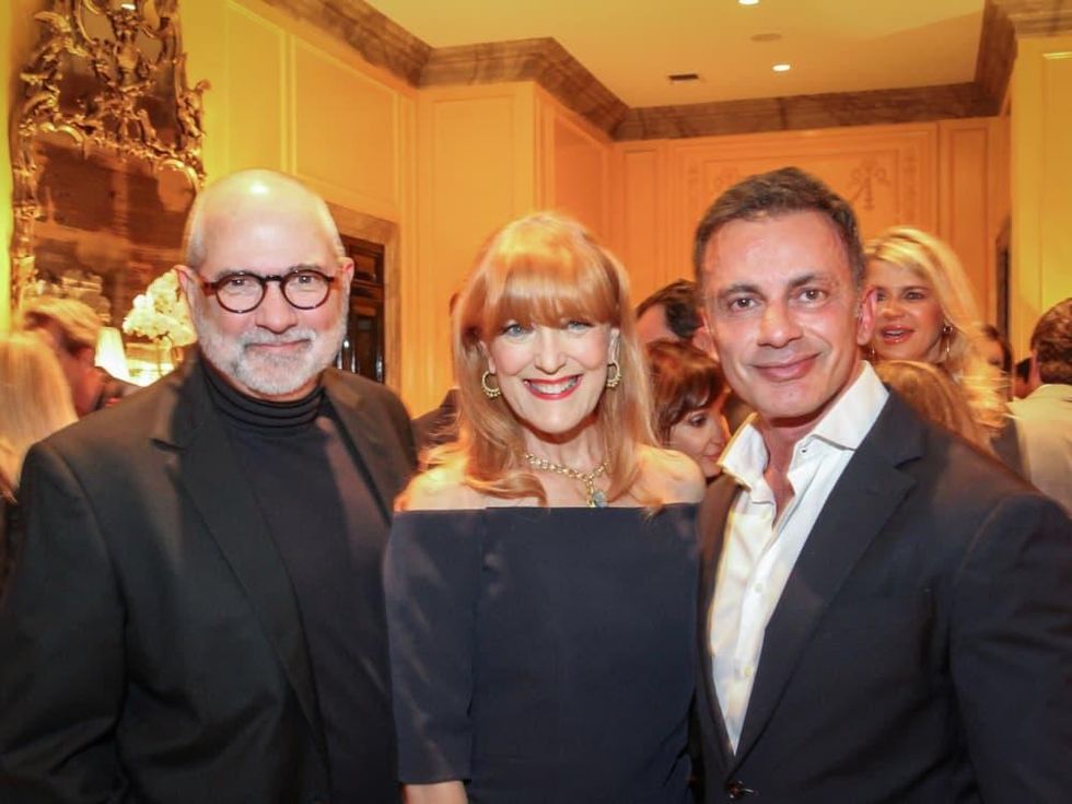 Bob and Gracie Cavnar, Monsour Tagdishi at Legacy Cocktail Party