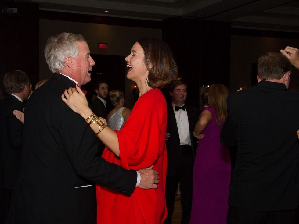 Bob Hogan and Carrie Colbert at the Big Brothers Big Sisters Gala September 2014
