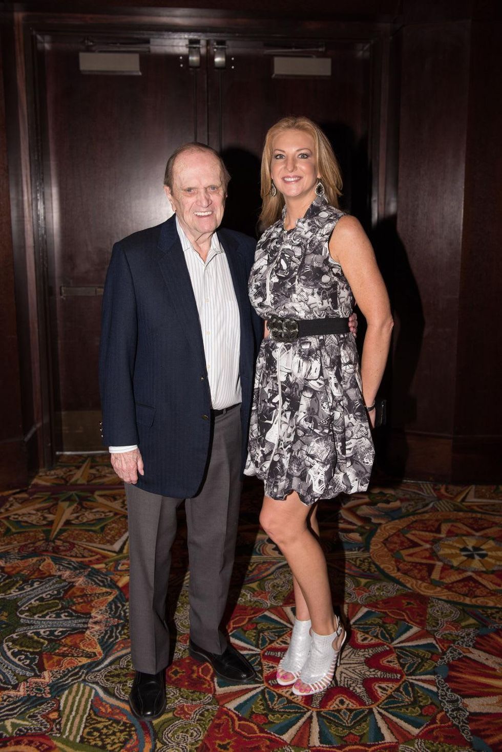 Bob Newhart and Kemah Blair at the CHRISTUS Foundation for HealthCare spring luncheon April 2015