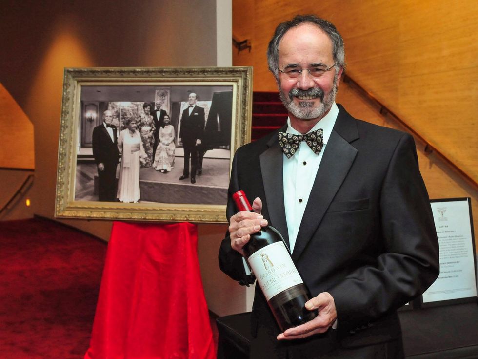 Bob Weiner at the Houston Symphony Wine Dinner March 2014