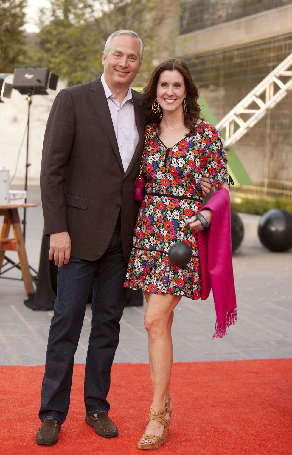 Bobby and Phoebe Tudor at the Glassell School benefit and auction May 2014