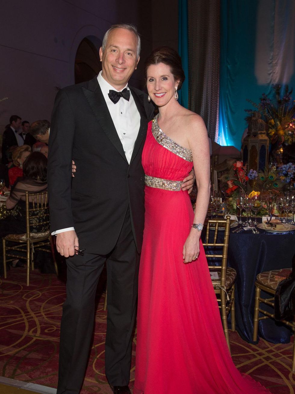 Bobby and Phoebe Tudor at the Houston Ballet Ball February 2014