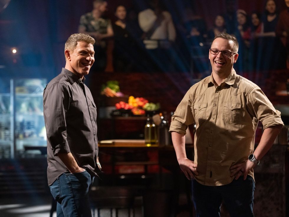 Bobby Flay and Stanton Bundy