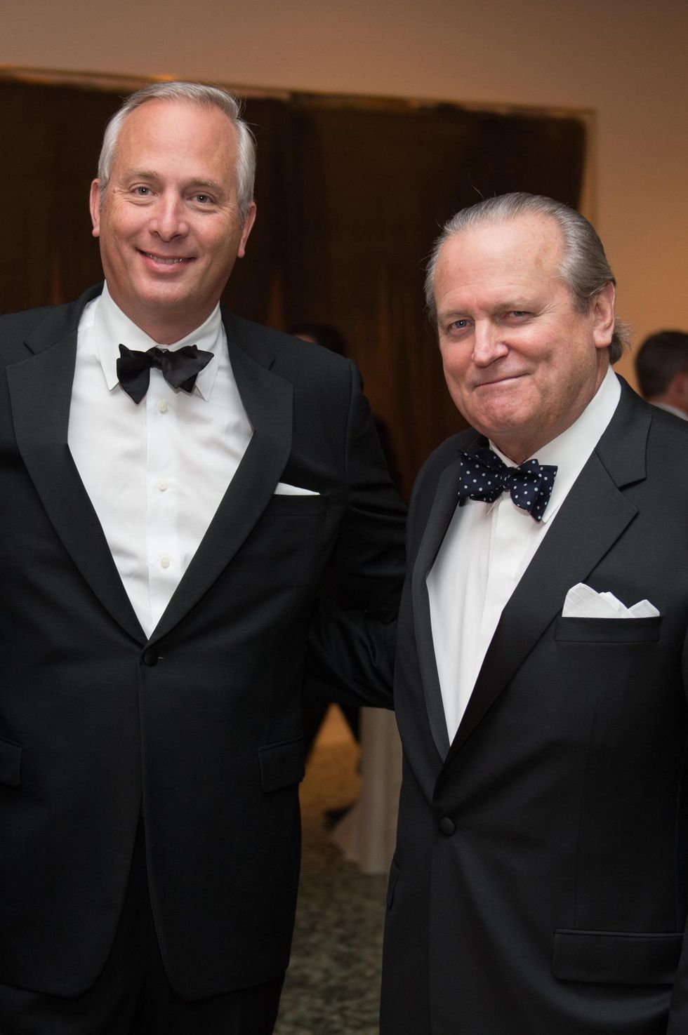 Bobby Tudor, left, and Pat Oxford at Museum of Fine Arts Houston MFAH One Great Night November 2014