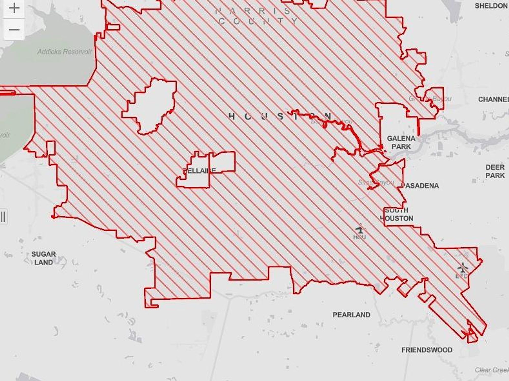 Boil notice map Houston 2022