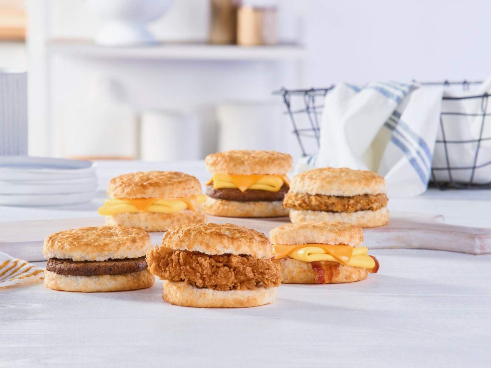 Bojangles biscuit sandwiches