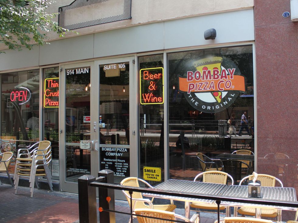 Bombay Pizza Co., Exterior, June 2012