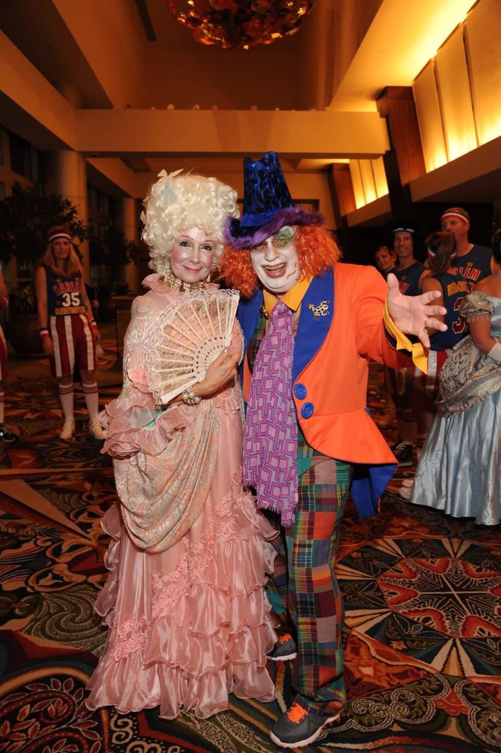 Boo Ball Oct 2016, Philamena and Arthur Baird