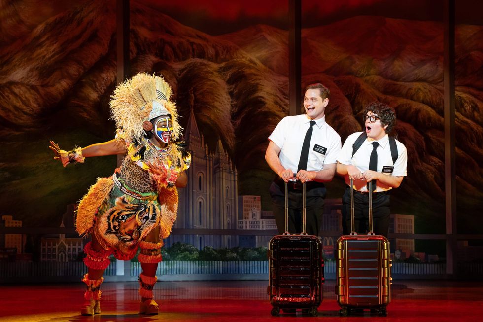 Book of Mormon cast photo