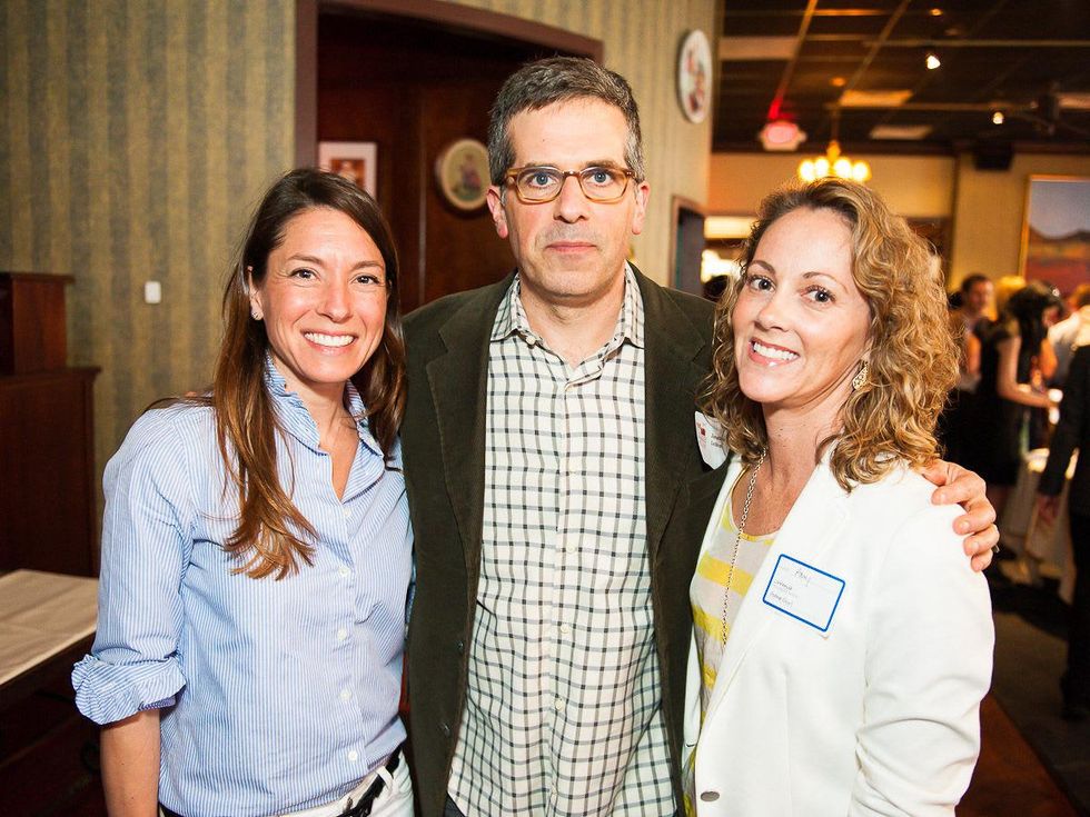 Books & Bellinis Inprint's Young Professionals Mixer April 2013 Julie Farris, featured author Jonathan Lethem, Amy Pengra