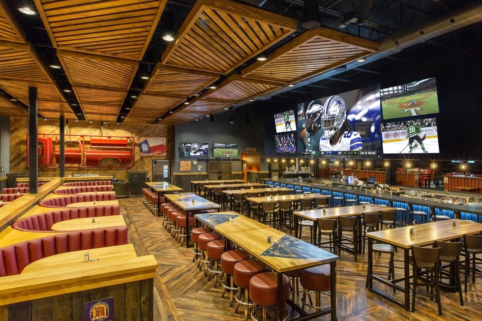 BoomerJack's sports bar interior