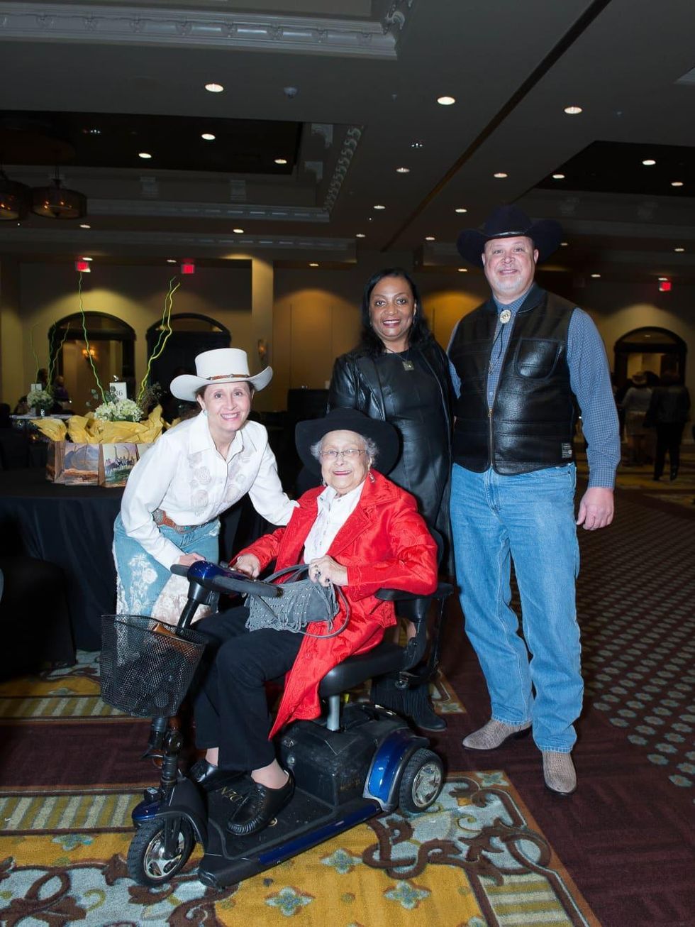 Boots and Bling Barbara L. Seymour, Barbara Y. Seymour, Anya and Leroy Seymour