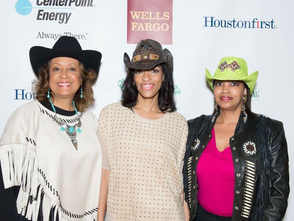 Boots and Bling Boots & Bling chairs, Paula Campbell Sanders, Cassye Cook-Provost and Marsha Penn