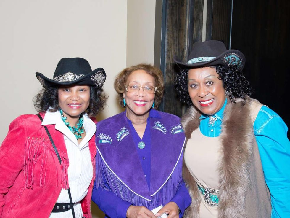 Boots and Bling Tracie Kirkland, Dr. Natalie Carroll and Joahanne Thomas-Smith
