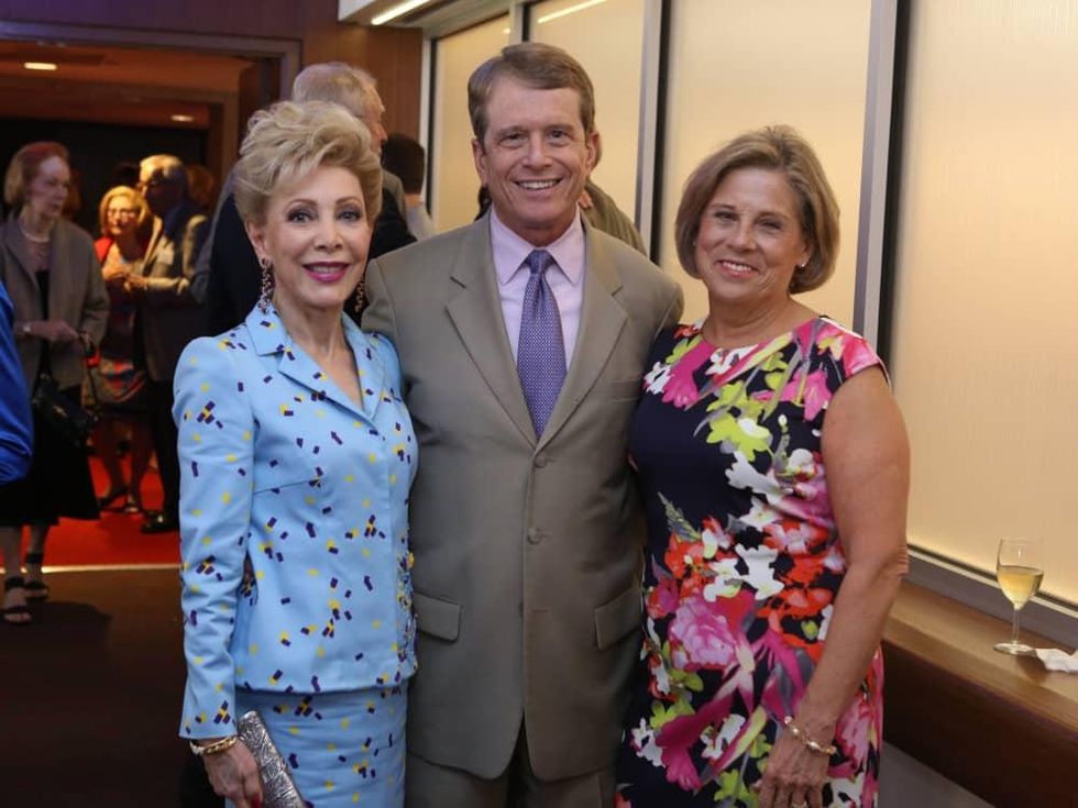 Born Yesterday Opening Dinner, 6/16 Margaret Alkek Williams, Dean Gladden, Jane Gladden