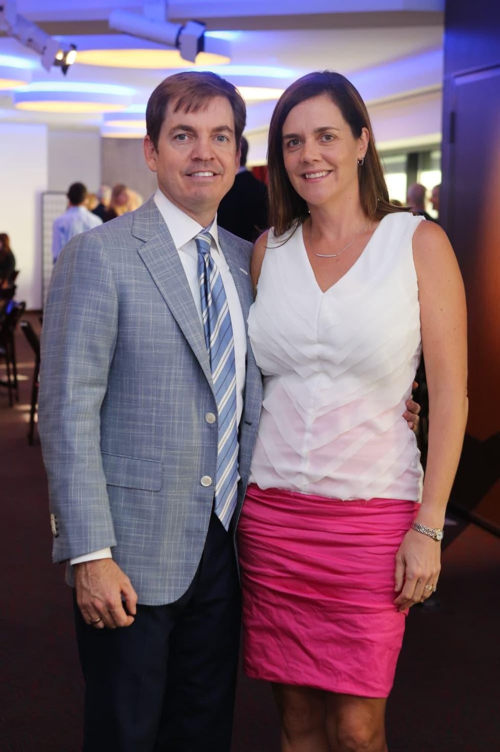 Born Yesterday Opening Dinner, 6/16 Stephen Morse, Christina Morse