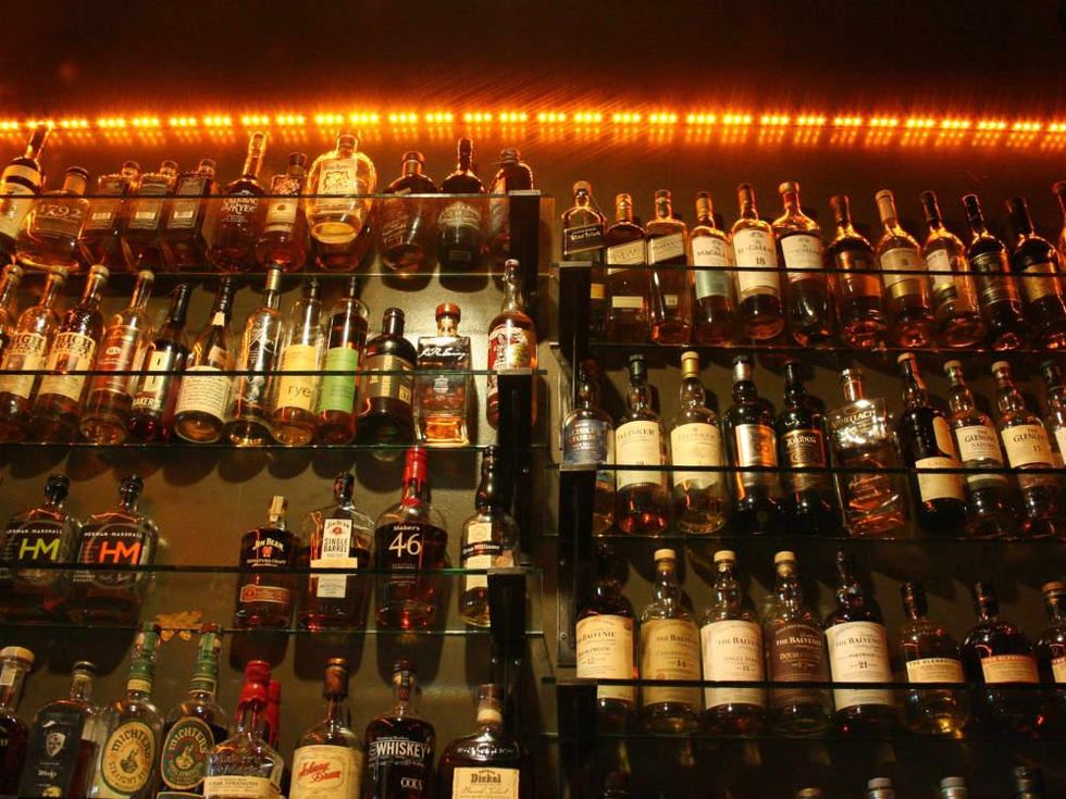 Bosscat Kitchen whiskey room