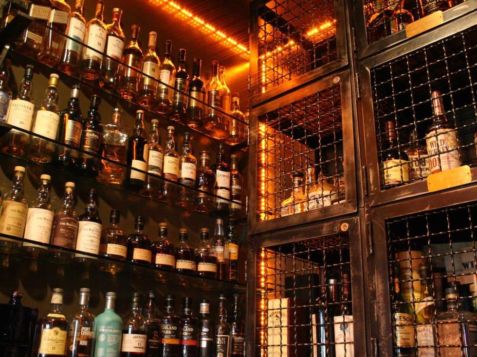 Bosscat Kitchen whiskey room