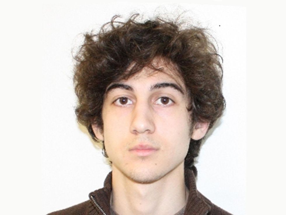 Boston Marathon bombing suspect Dzhokar Tsarnaev age 19 head shot