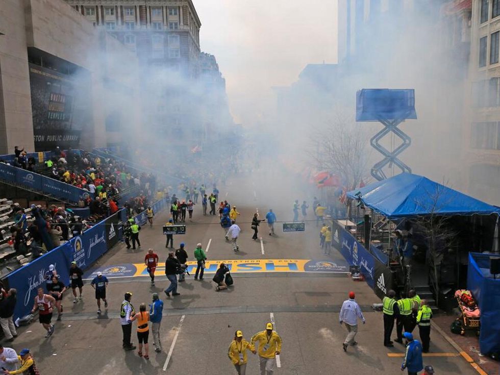 Boston Marathon explosion