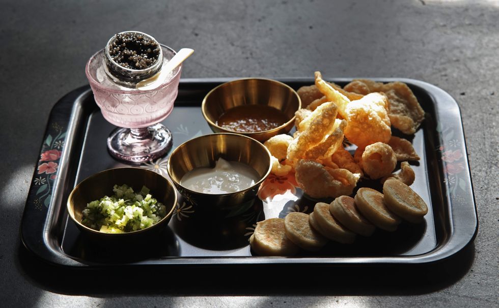 Botonica bar caviar and chicharrones