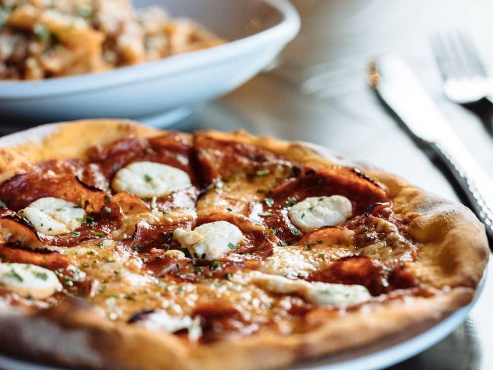 Bottled Blonde pizza