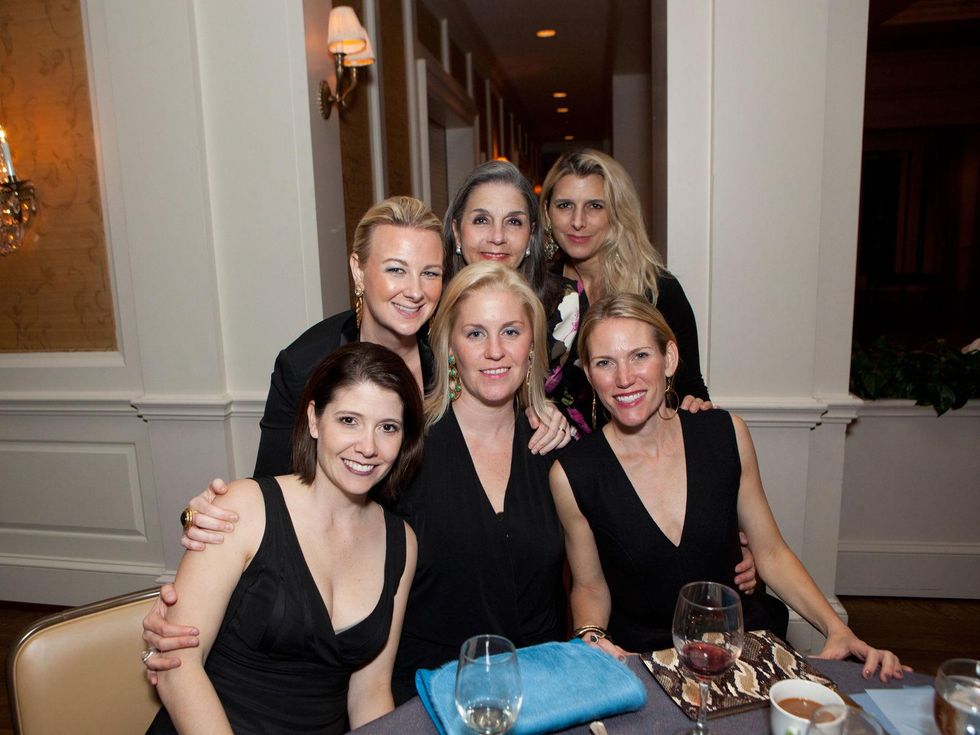 Bottom - Paige Martin, Lauren Taft, Erin Maggi - top - Libby Cagle, Tye Taft, Patricia Griffith at the SIRE Under the Stars event April 2014