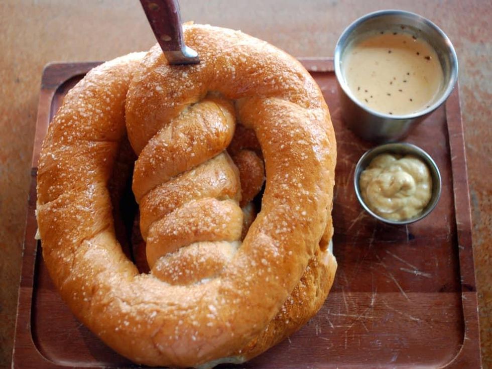 Bowl & Barrel pretzel