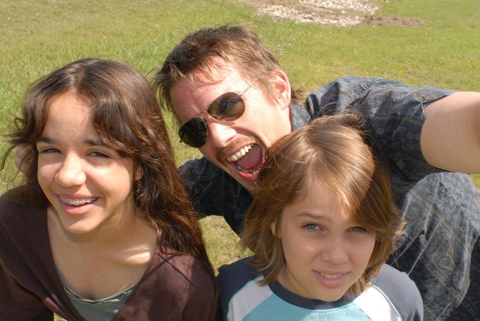 Boyhood Ethan Hawke, Eller Coltrane, Lorelei Linklater