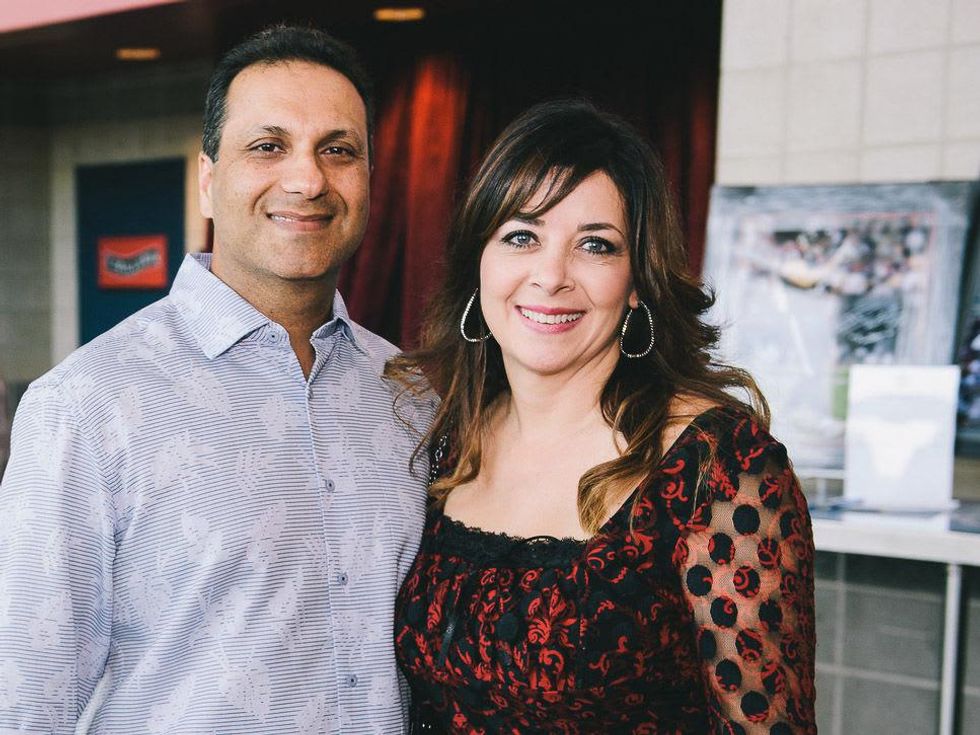 Boys & Girls Harbor Fantasy Football party September 2013 Darayus and Claudia Pardivala