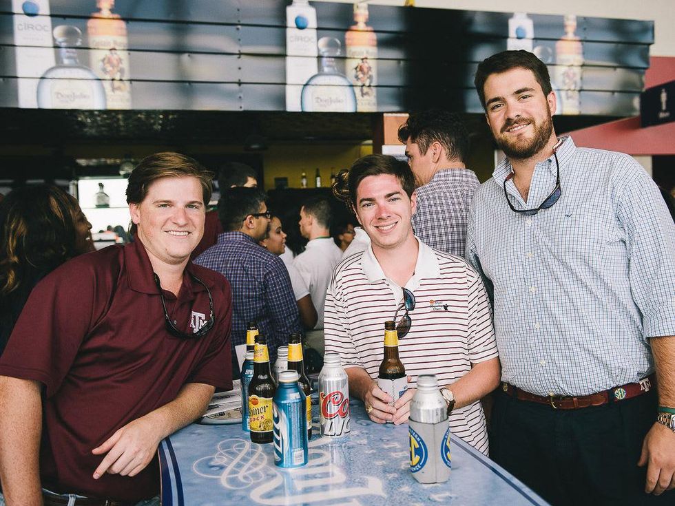 Boys & Girls Harbor Fantasy Football party September 2013 James Bond, Tyler Cunningham, Gregg Ring