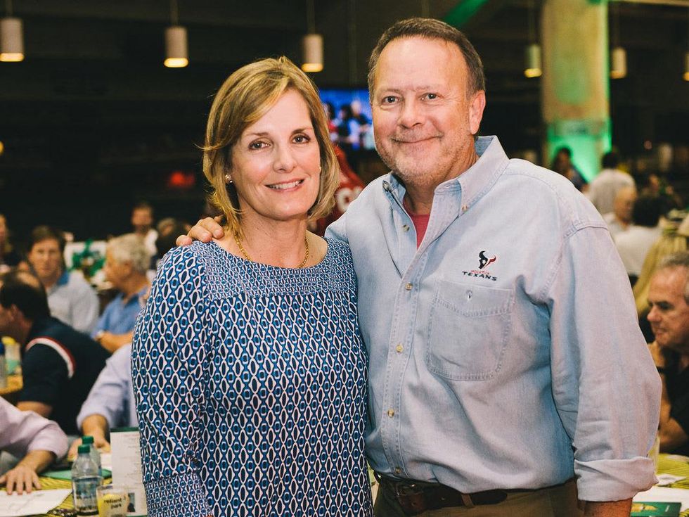 Boys & Girls Harbor Fantasy Football party September 2013 Susan Hanna and Gary Hanna