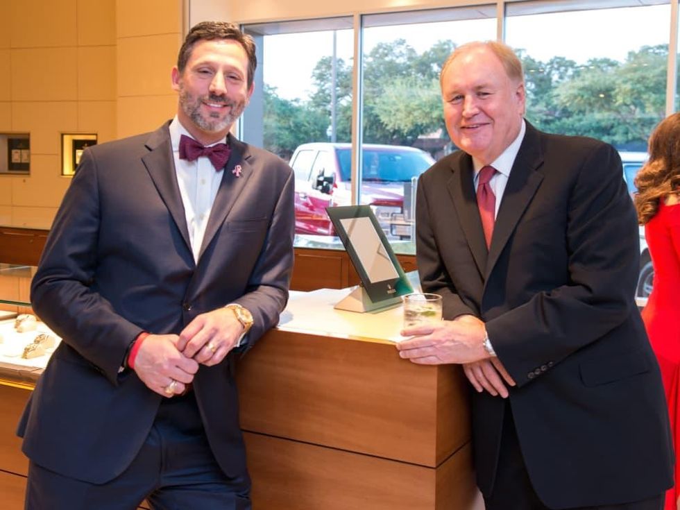 Brad Marks and Gary Petersen at IW Marks Jeweler