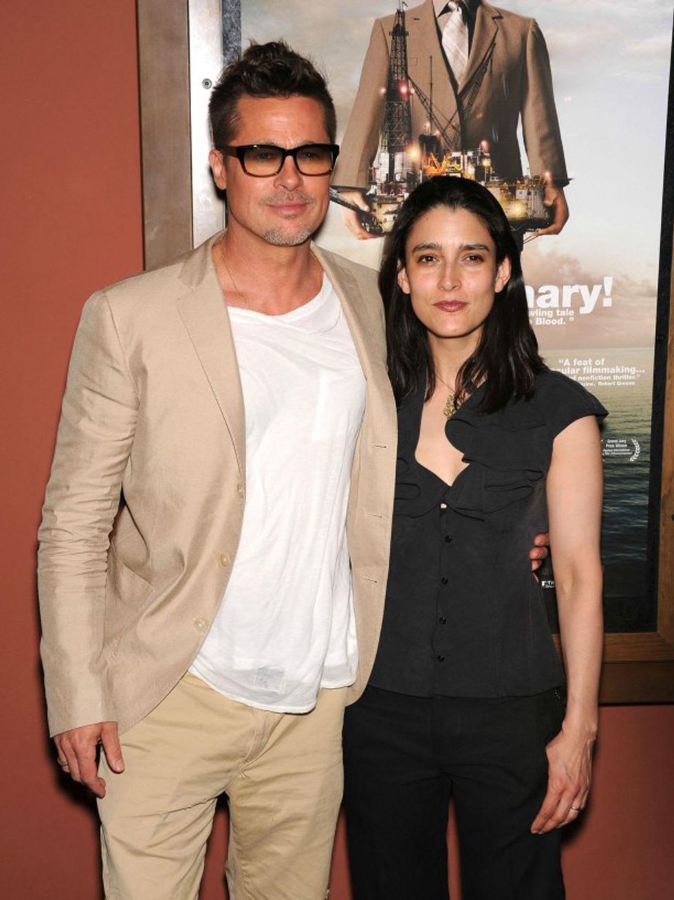 Brad Pitt and Rachel Boynton of Big Men