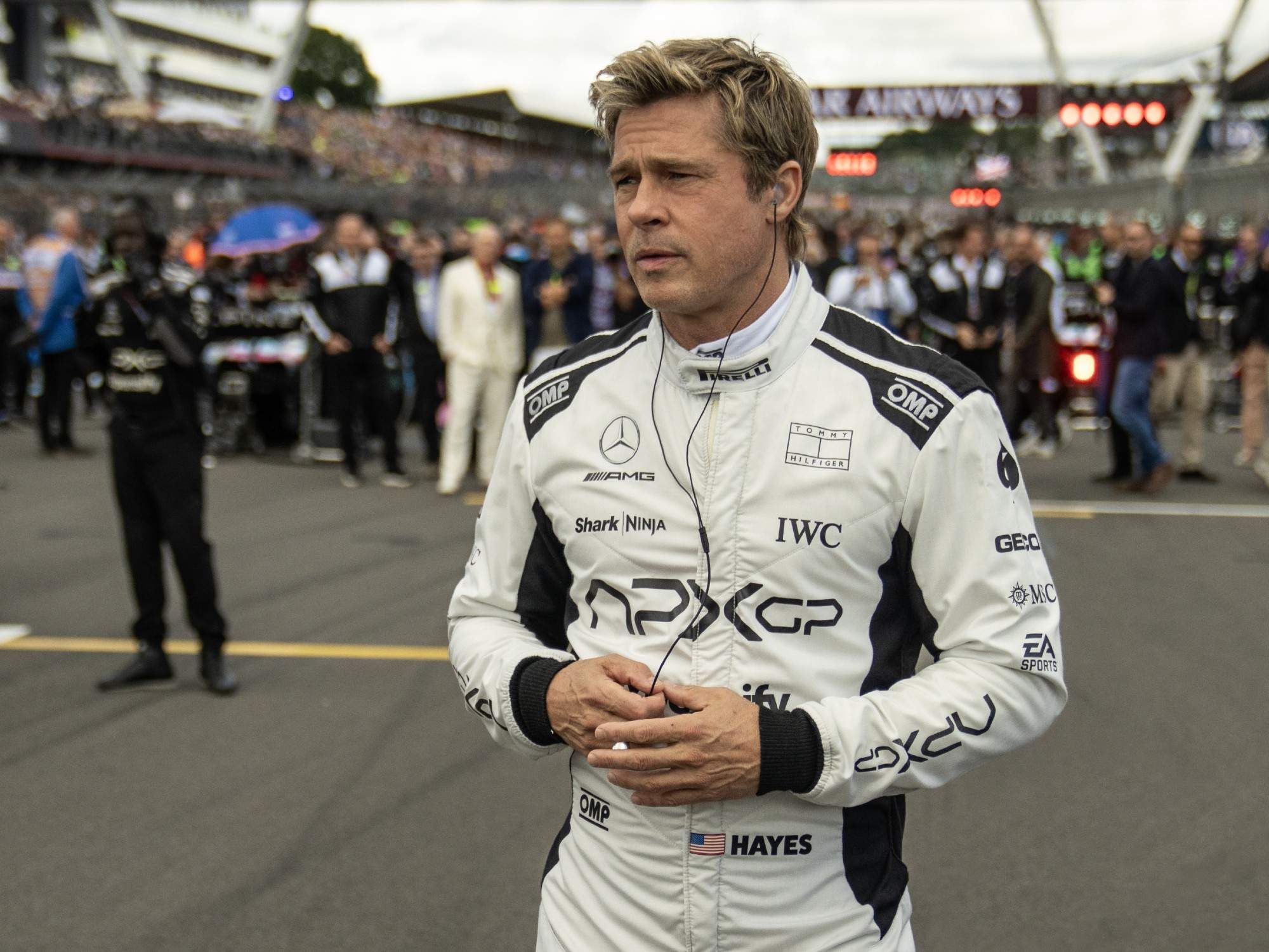 Brad Pitt in F1: The Movie