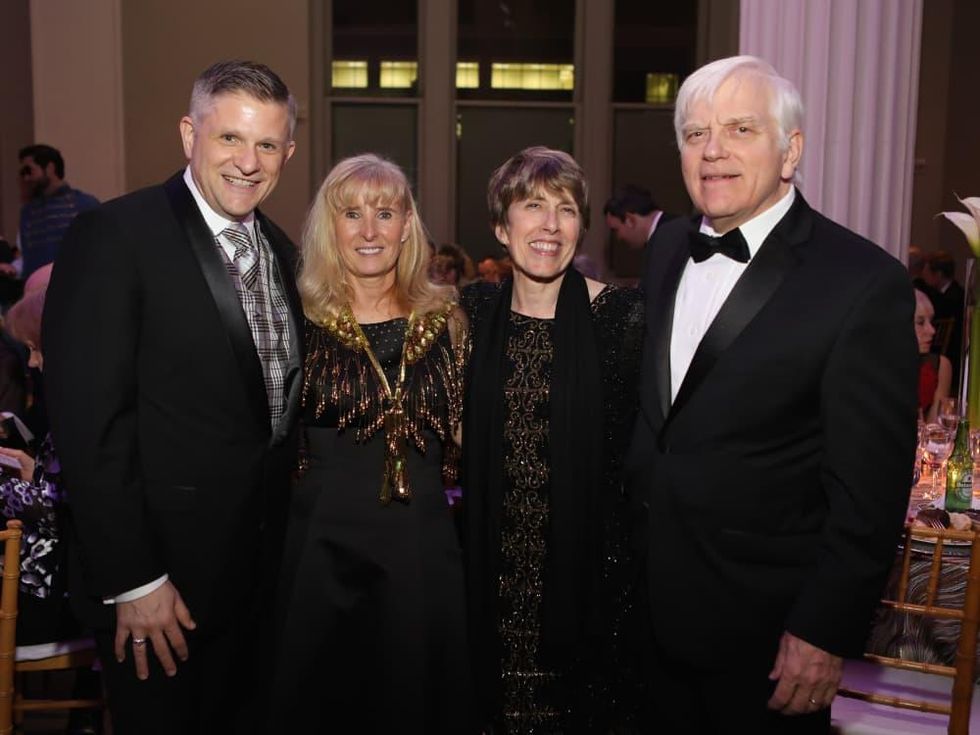 Brad Thien, Cindy Langham, Jane and Dick Schmitt at Stages Gala 2017