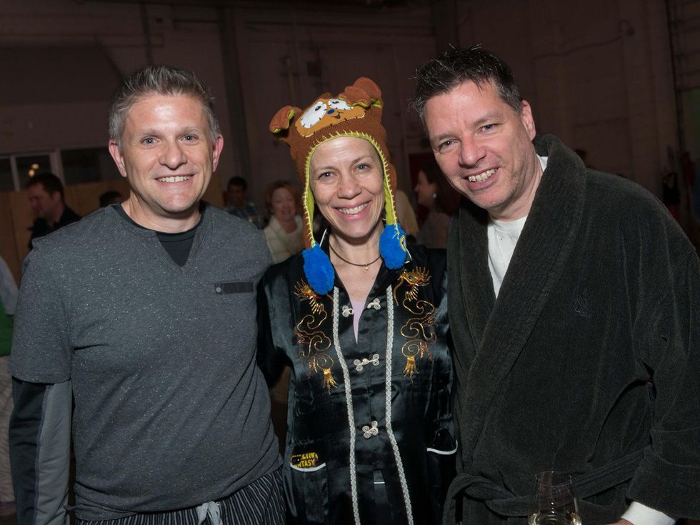 Brad Thien, from left, Jane Weiner and Kenn McLaughlin at the Hope Stone Gala March 2014