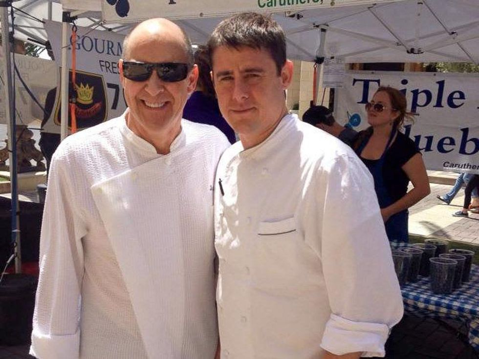 Bradley Ogden and Bryan Ogden of Hops and Harvest