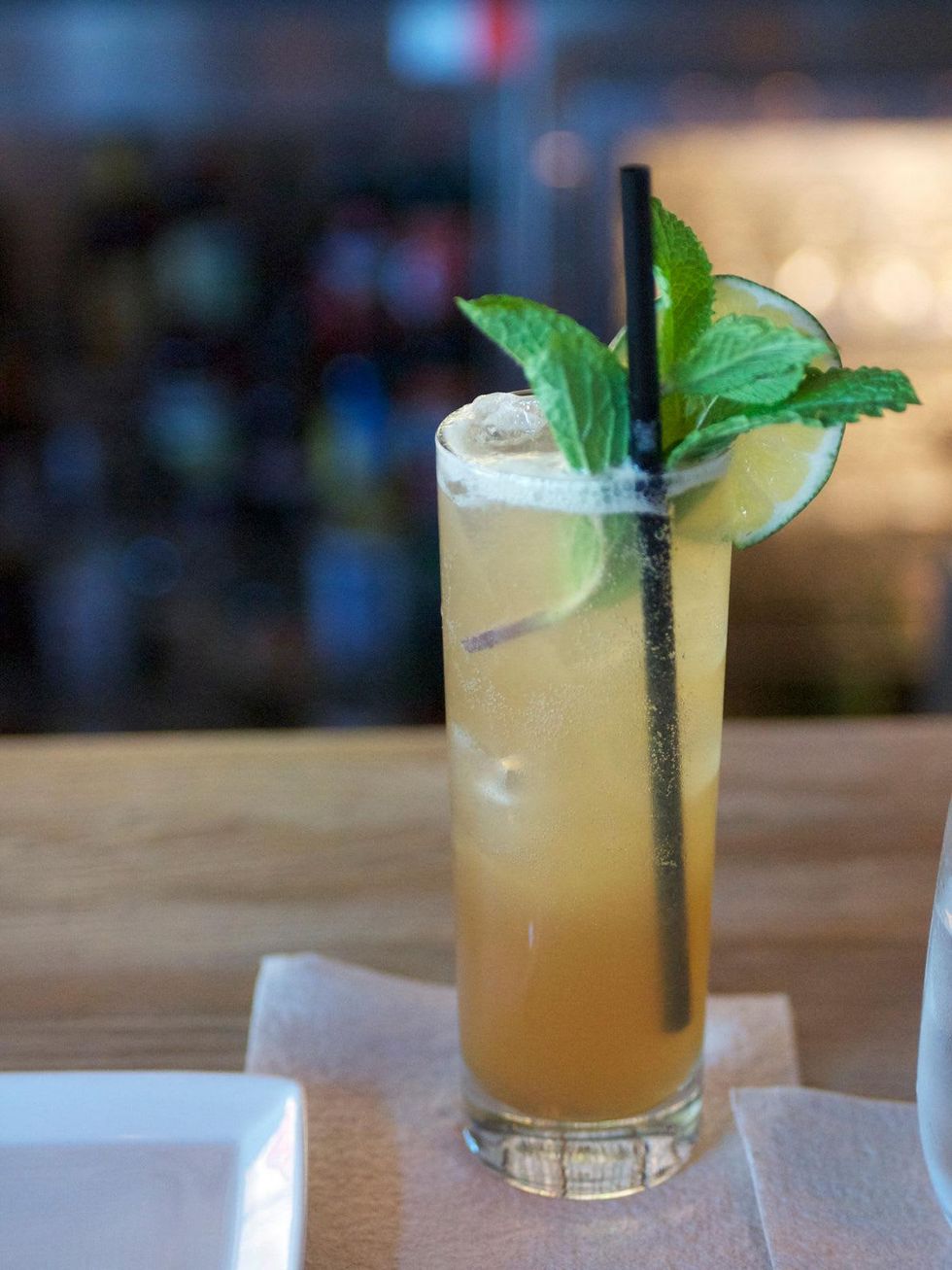 Bradley's Fine Diner April 2014 cocktail