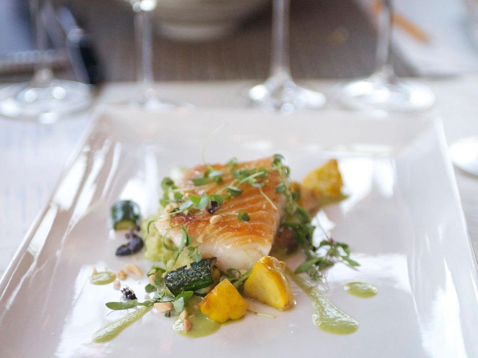 Bradley's Fine Diner April 2014 fish