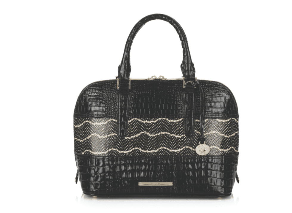 Brahmin Black Mandana Vivian handbag