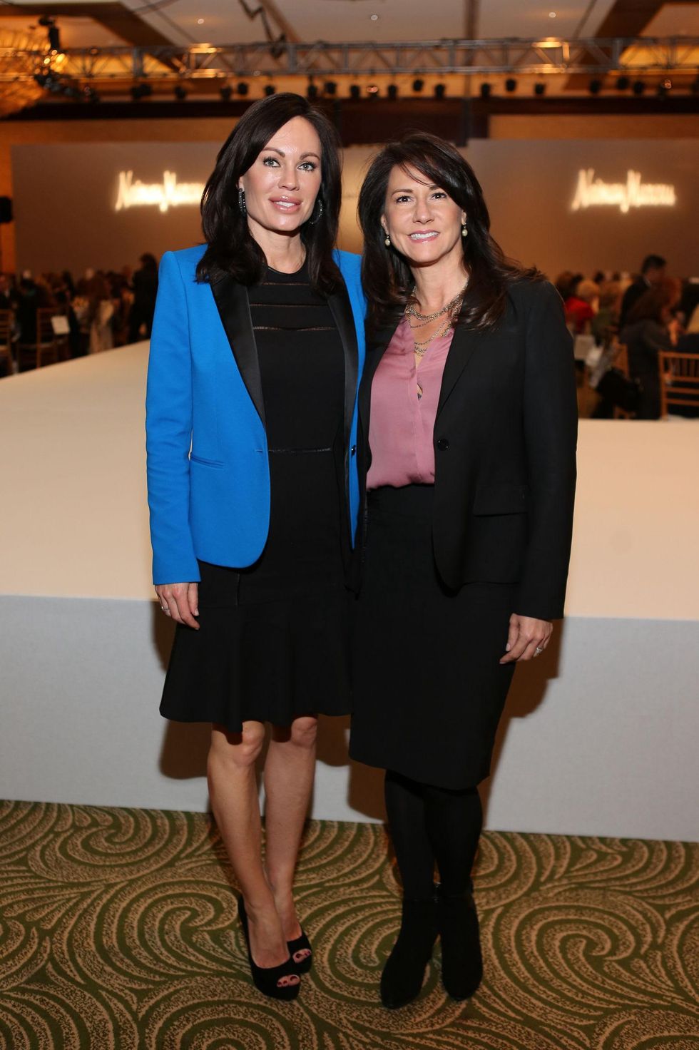 Brandi Maxwell, left, and Kay Championmont at the Angels of Hope luncheon December 2014