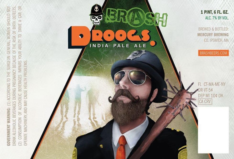 Brash Brewing IPA Label