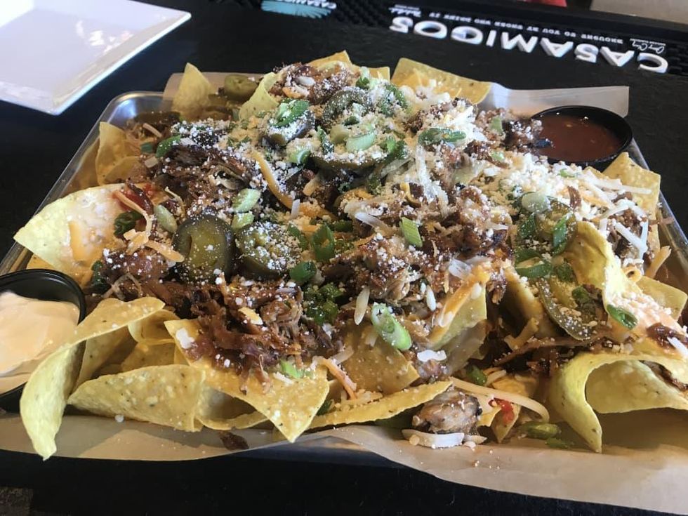 Brass Tap midtown Korean BBQ nachos